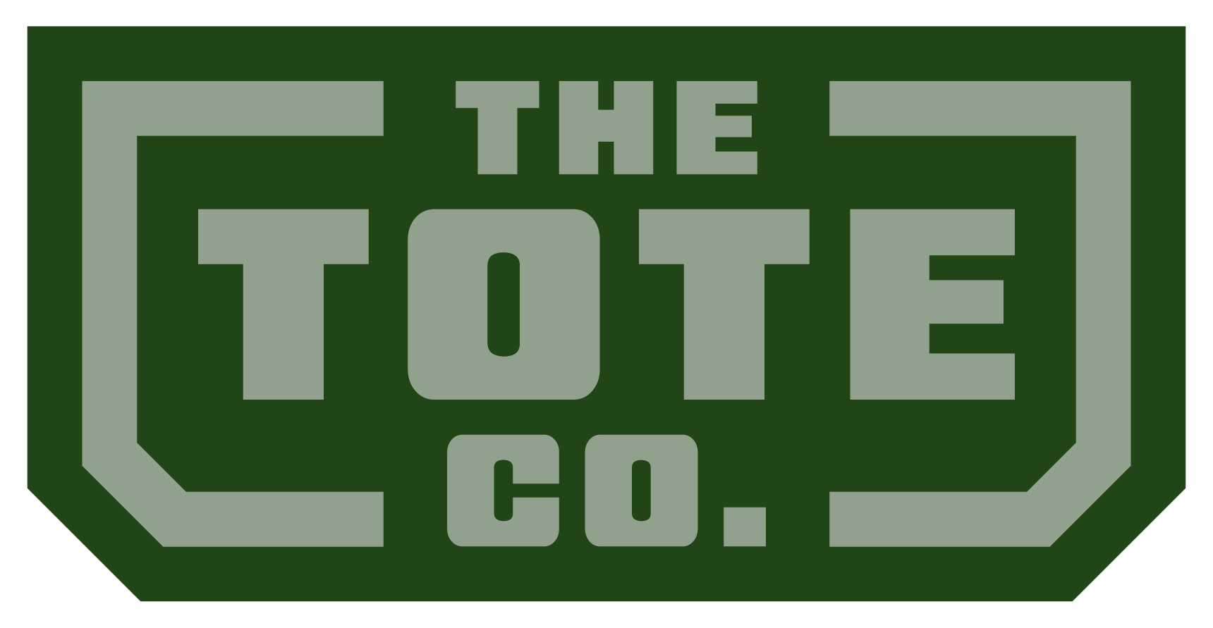 Dark Green The Tote Co. Logo
